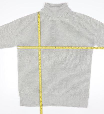 Womens UK Size 12 Threadbare Grey Pullover Jumper