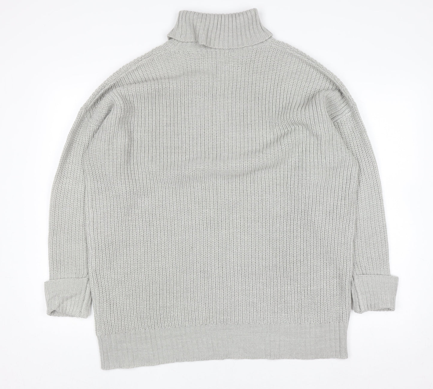 Womens UK Size 12 Threadbare Grey Pullover Jumper