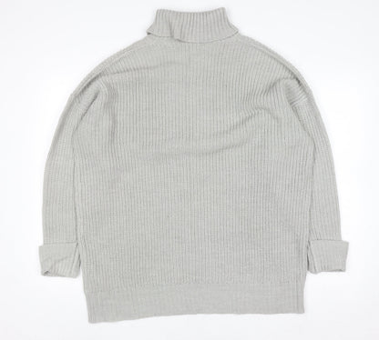 Womens UK Size 12 Threadbare Grey Pullover Jumper