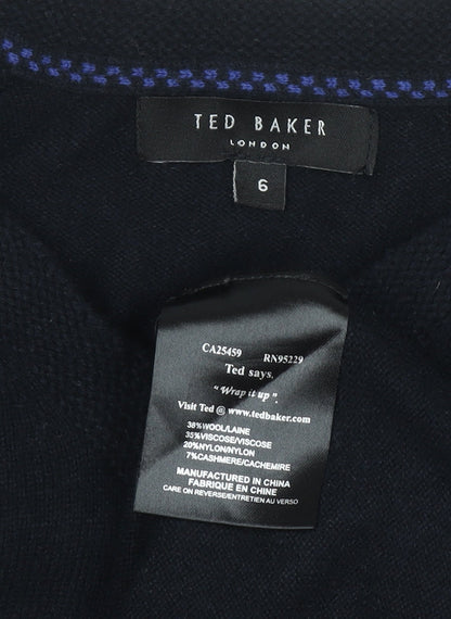 Mens UK Size 4XL Ted Baker Black Pullover Jumper