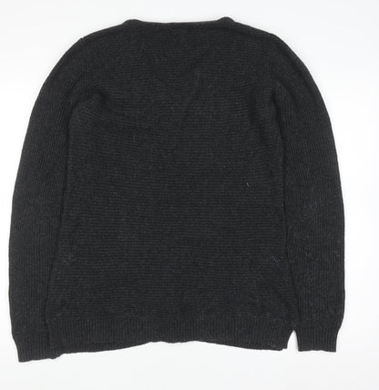 Womens UK Size 10 Fat Face Black Pullover Jumper