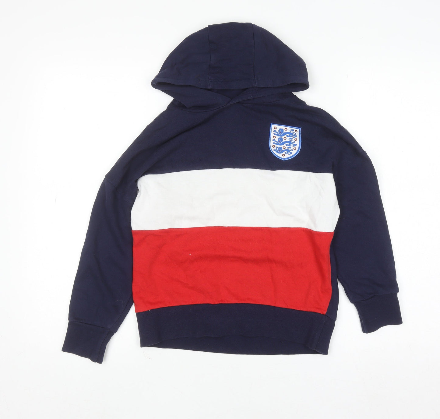 Boys UK Size 7-8 Years George Multicoloured Pullover Hoodie