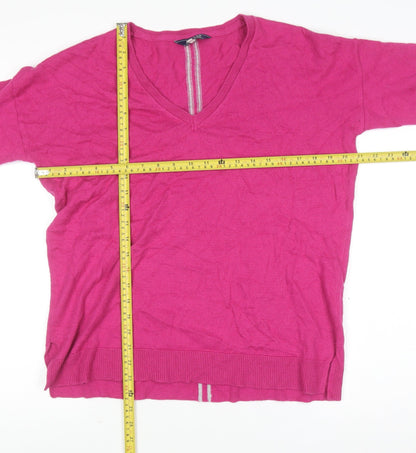 Womens UK Size 14 Joules Pink Pullover Jumper