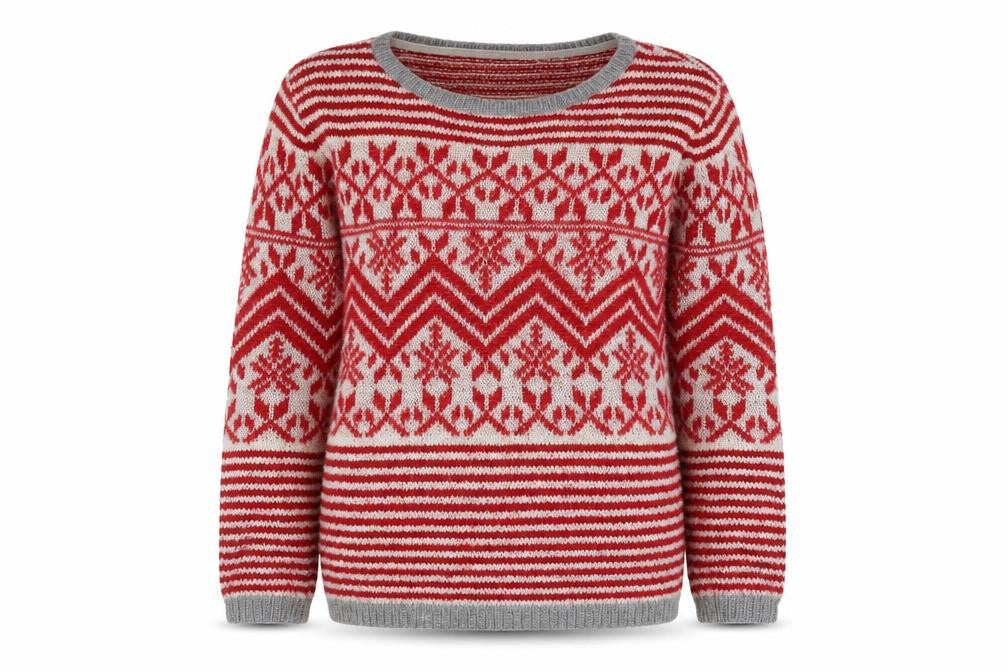 Womens UK Size 12 Springfield Red Pullover Jumper