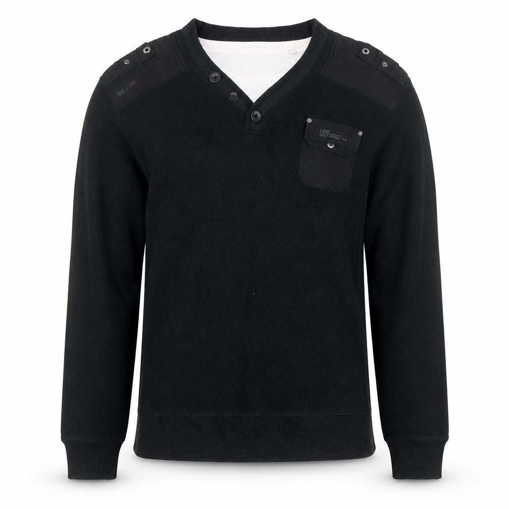 Mens UK Size XL NEXT Black Pullover Jumper
