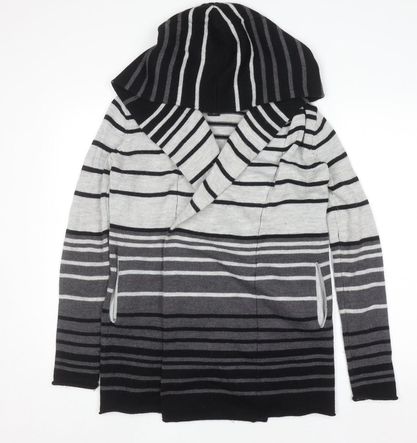 Womens UK Size 10 Cynthia Rowley Grey Cardigan Jumper