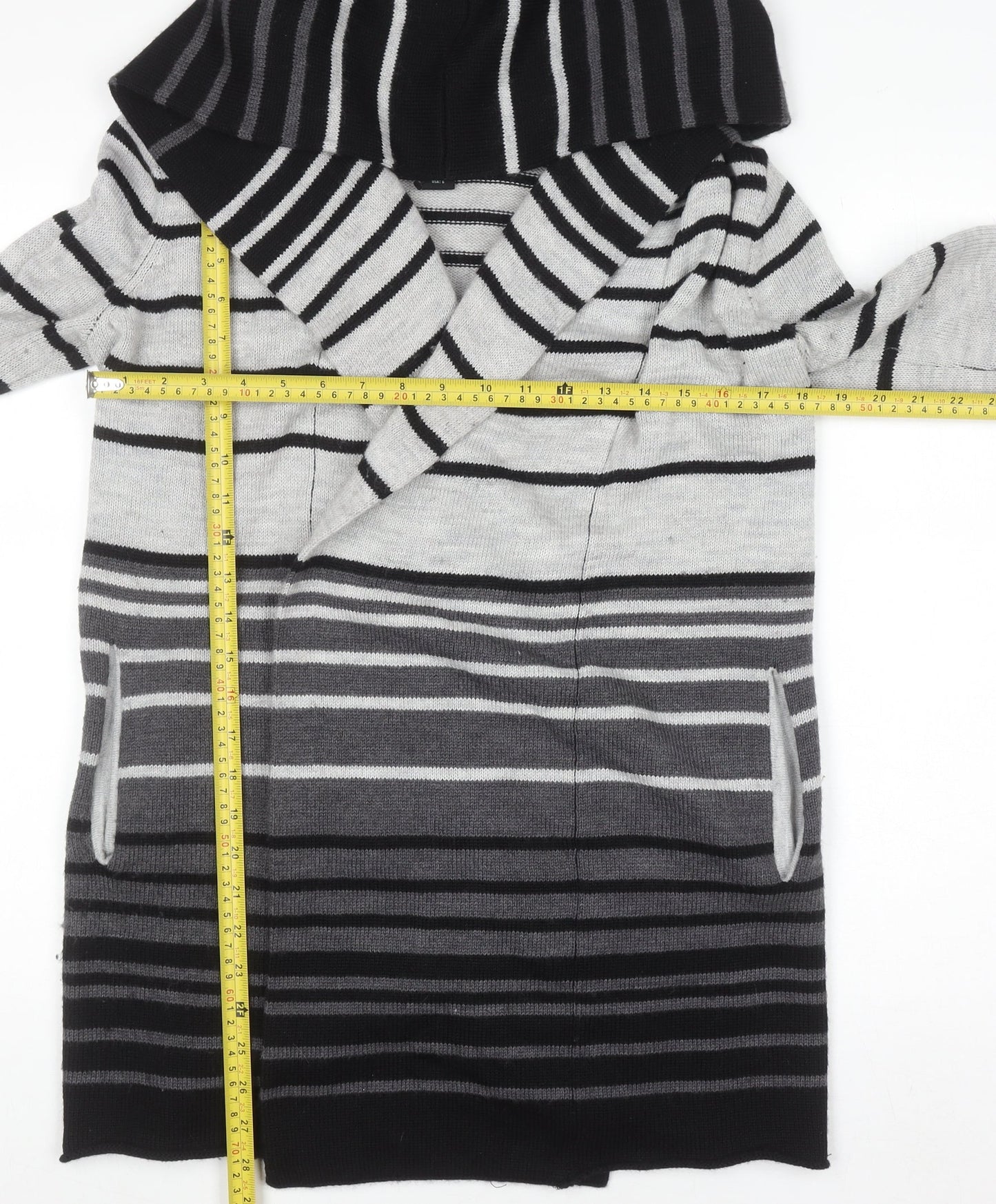Womens UK Size 10 Cynthia Rowley Grey Cardigan Jumper