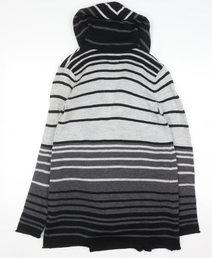 Womens UK Size 10 Cynthia Rowley Grey Cardigan Jumper