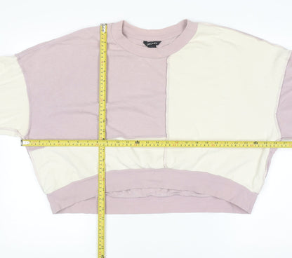 Womens UK Size L Monki Multicoloured Pullover Sweatshirt