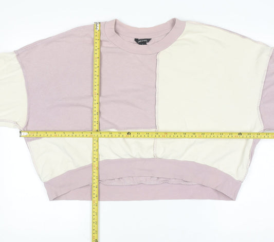 Womens UK Size L Monki Multicoloured Pullover Sweatshirt