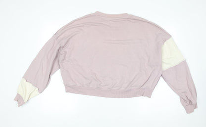 Womens UK Size L Monki Multicoloured Pullover Sweatshirt