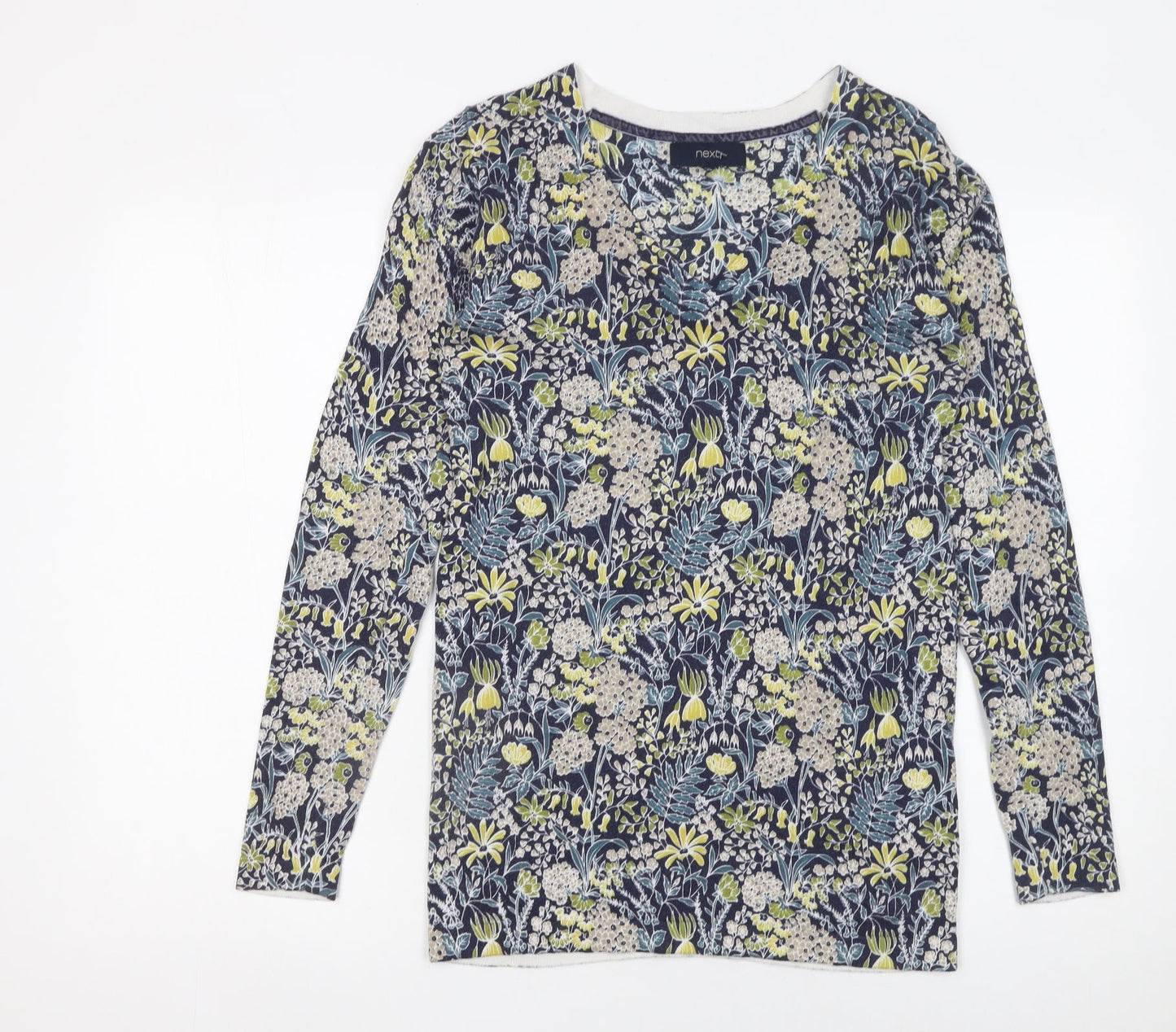 Womens UK Size 8 NEXT Multicoloured Pullover Jumper