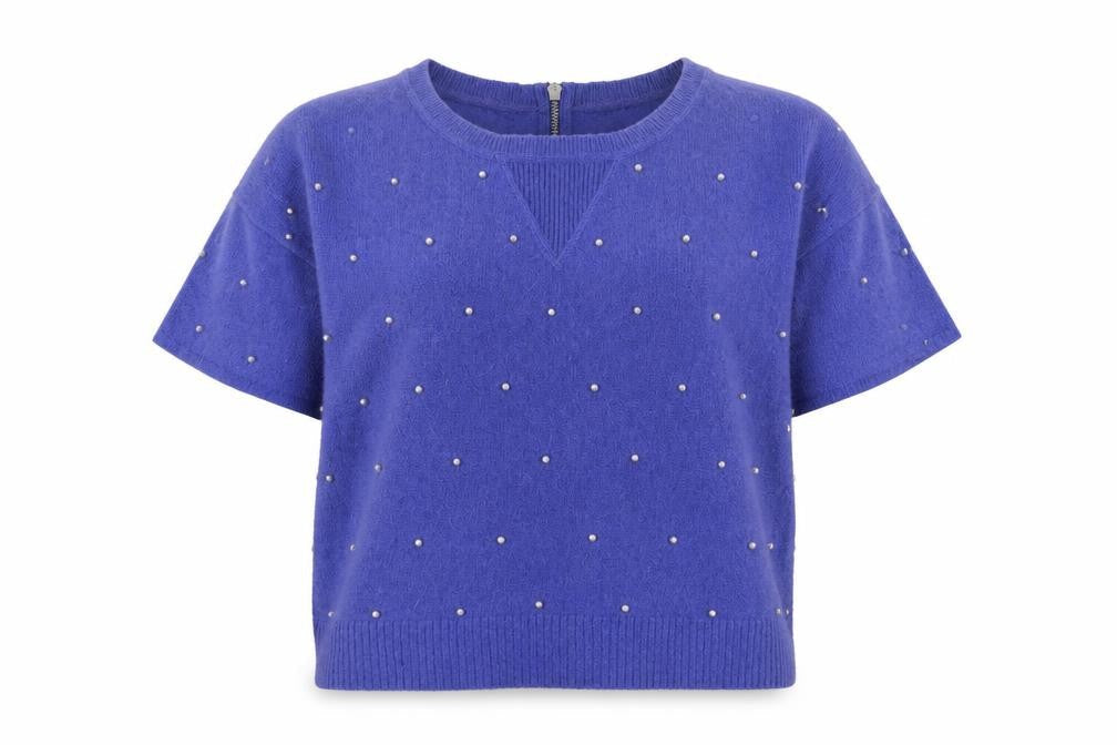 Womens UK Size 10 Topshop Purple Pullover Jumper