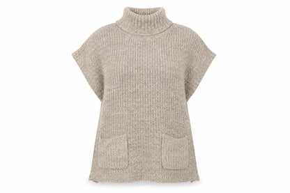 Womens UK Size S Originals Knitwear Beige Tunic Jumper
