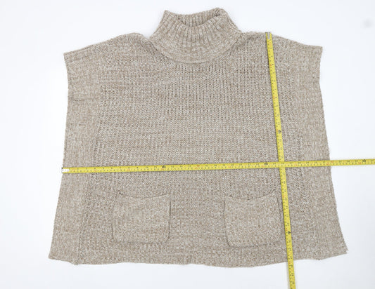 Womens UK Size S Originals Knitwear Beige Tunic Jumper