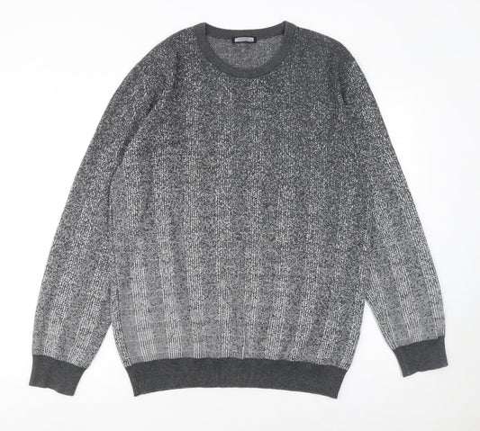 Mens UK Size XL Hatemoglu Grey Pullover Jumper