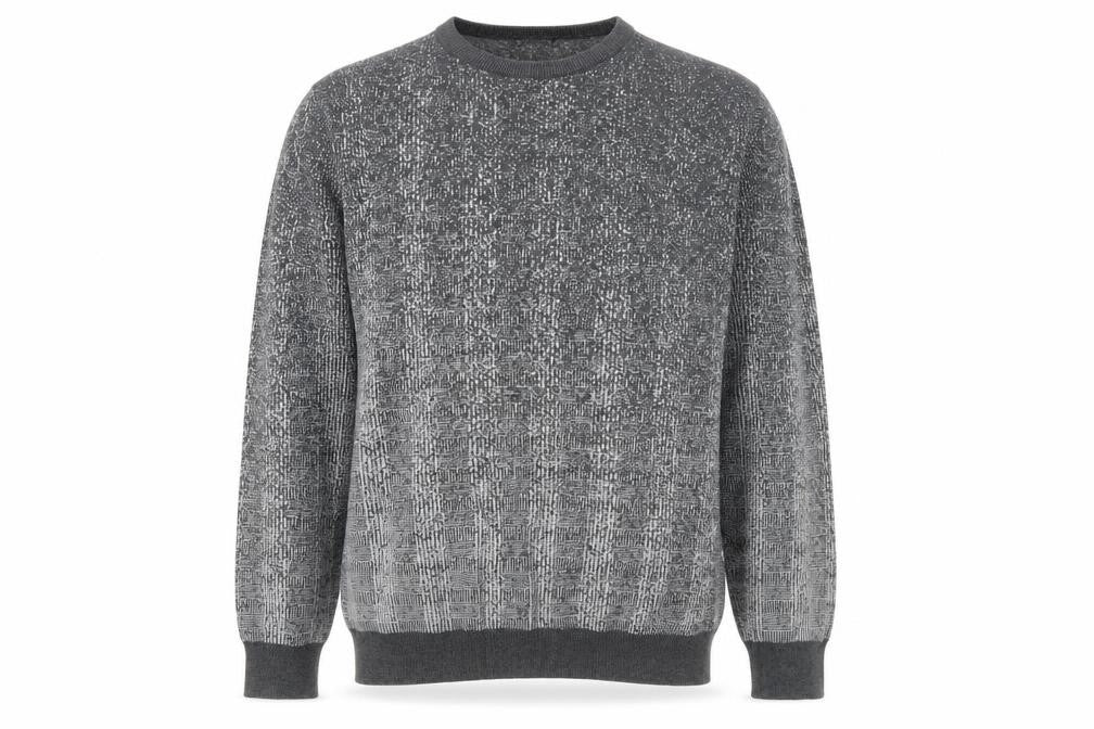 Mens UK Size XL Hatemoglu Grey Pullover Jumper
