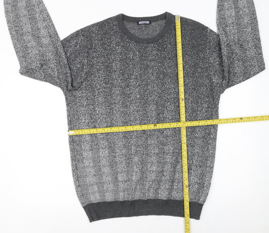 Mens UK Size XL Hatemoglu Grey Pullover Jumper
