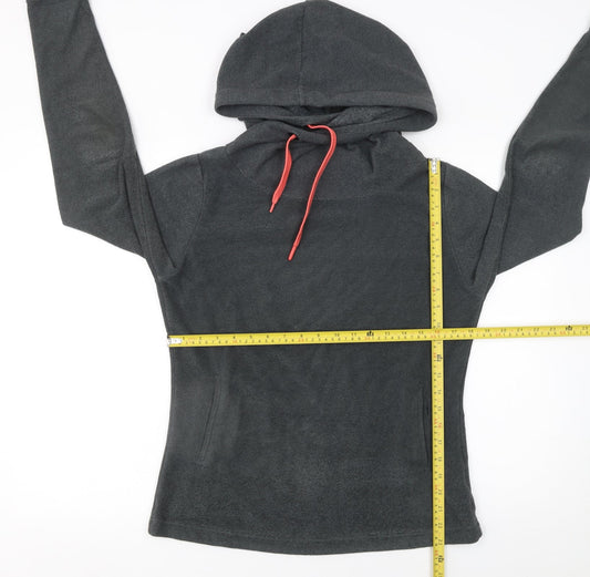 Womens UK Size XS Ayacucho Grey Pullover Hoodie