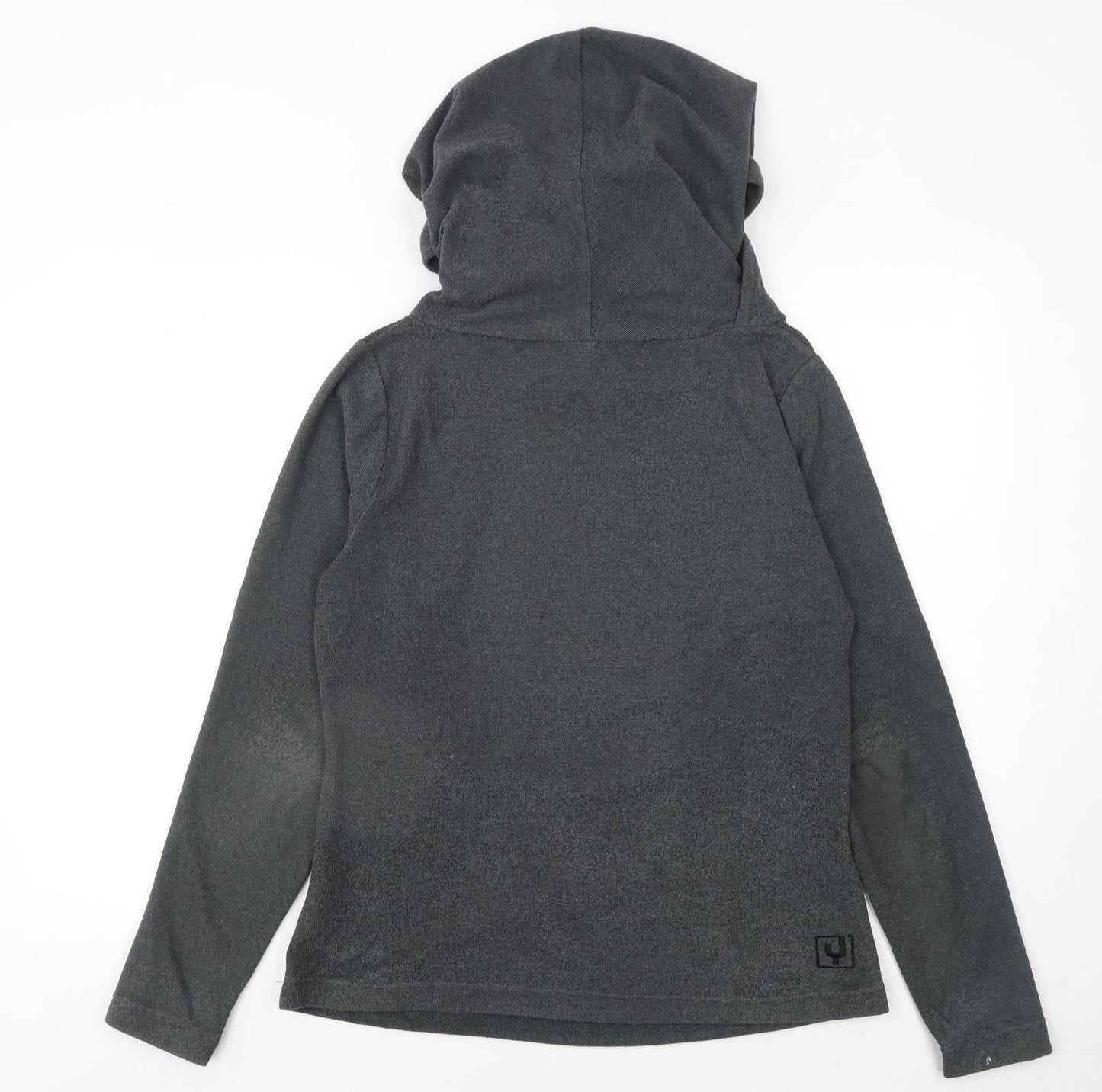 Womens UK Size XS Ayacucho Grey Pullover Hoodie