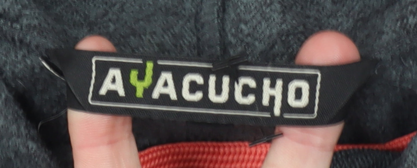 Womens UK Size XS Ayacucho Grey Pullover Hoodie