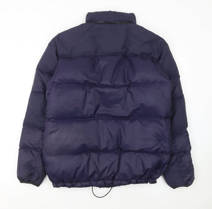 Womens UK Size S Ralph Lauren Blue Puffer Jacket