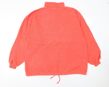 Womens UK Size S byTAYLOR Red Pullover Sweatshirt