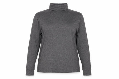 Marks and Spencer Women’s Grey Roll Neck Long Sleeve Jersey Top Size 16