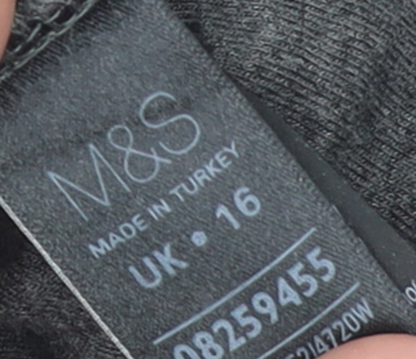 Marks and Spencer Women’s Grey Roll Neck Long Sleeve Jersey Top Size 16