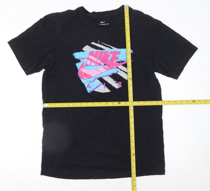 Nike Men's Black Air Graphic Short Sleeve Cotton T-Shirt Size S