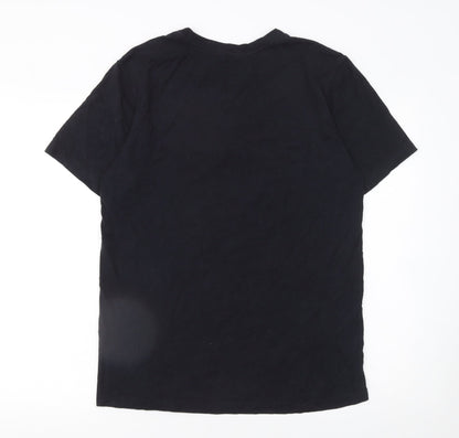 Nike Men's Black Air Graphic Short Sleeve Cotton T-Shirt Size S