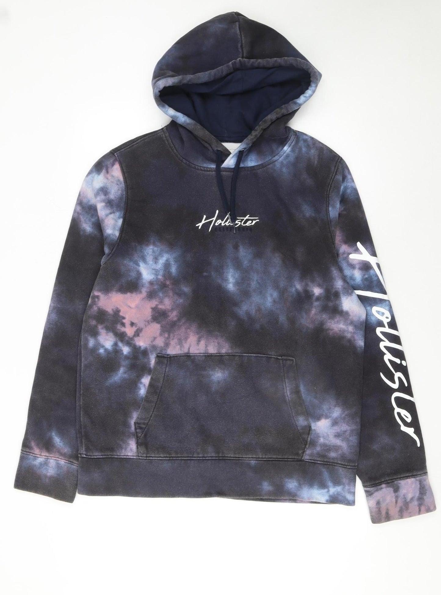 Womens UK Size L Hollister Multicoloured Pullover Hoodie