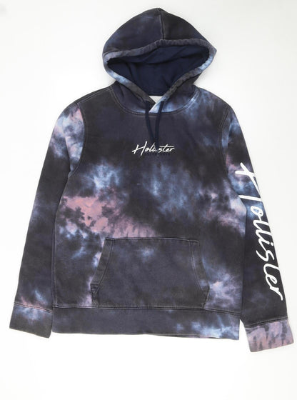 Womens UK Size L Hollister Multicoloured Pullover Hoodie