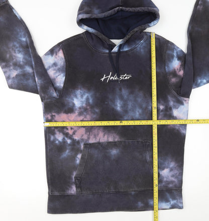 Womens UK Size L Hollister Multicoloured Pullover Hoodie