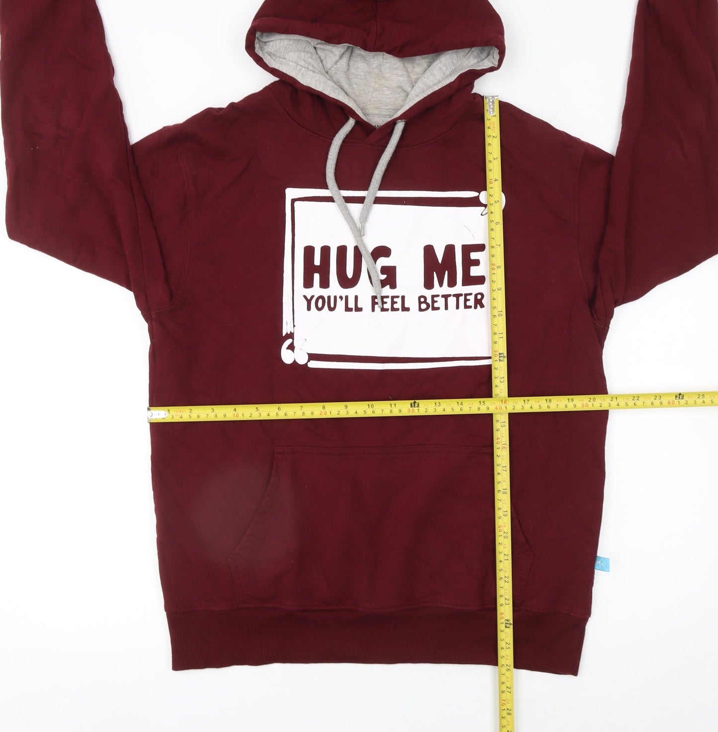 Womens UK Size L MyDreamStore Red Pullover Hoodie