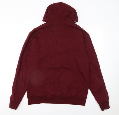 Womens UK Size L MyDreamStore Red Pullover Hoodie