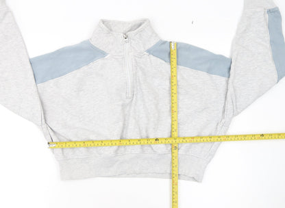 Womens UK Size 14 Lonsdale Grey Pullover Sweatshirt