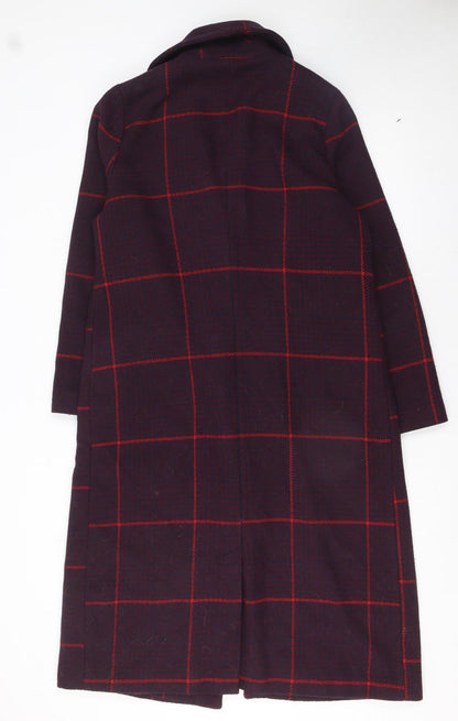 Womens UK Size 14 Principles by Ben de Lisi Purple Overcoat