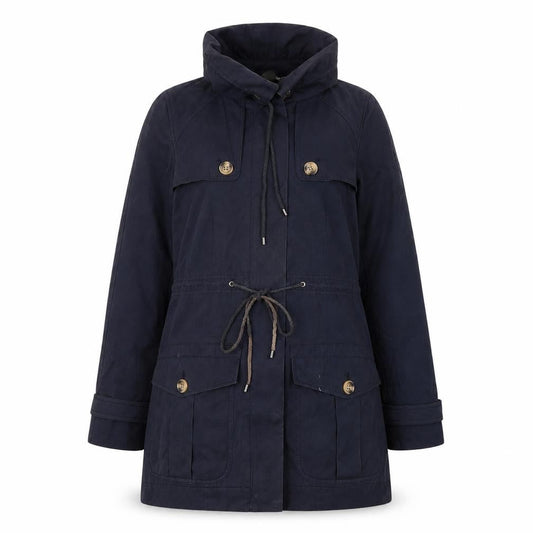 Womens UK Size 8 Hobbs Blue Parka Coat