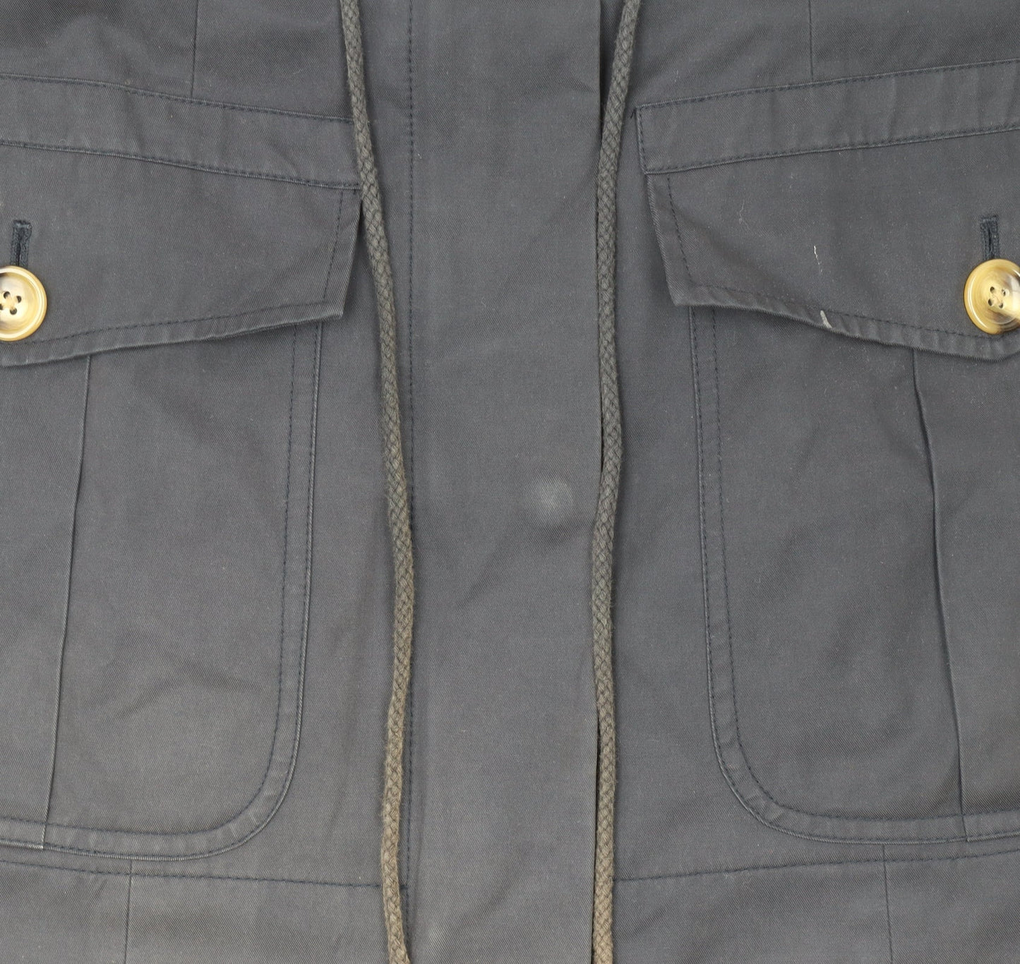 Womens UK Size 8 Hobbs Blue Parka Coat