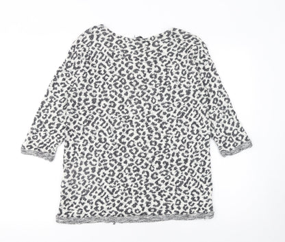 Womens UK Size 12 Marks and Spencer Grey Pullover Jumper