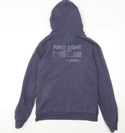 Womens UK Size 12 Jack Wills Blue Pullover Hoodie