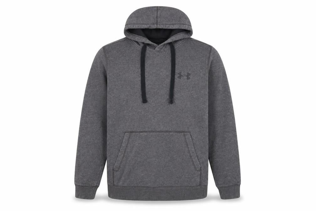Mens UK Size S Under armour Grey Pullover Hoodie