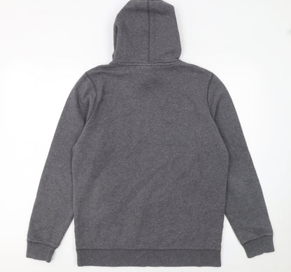 Mens UK Size S Under armour Grey Pullover Hoodie
