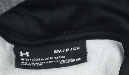 Mens UK Size S Under armour Grey Pullover Hoodie