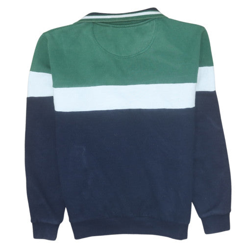 Mens UK Size S Diesel Multicoloured Henley Sweatshirt