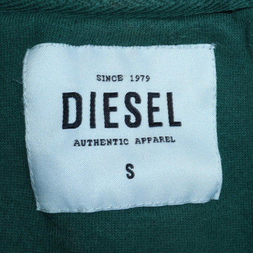 Mens UK Size S Diesel Multicoloured Henley Sweatshirt