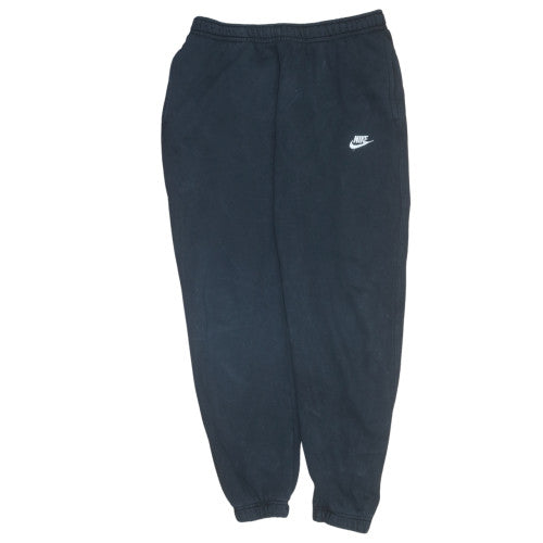 Nike Men's Black Fleece Jogger Sweatpants L Regular Fit Tapered