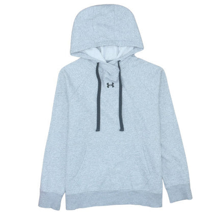 Mens UK Size M Under Armour Grey Pullover Hoodie