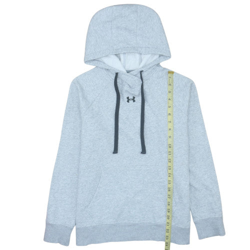 Mens UK Size M Under Armour Grey Pullover Hoodie